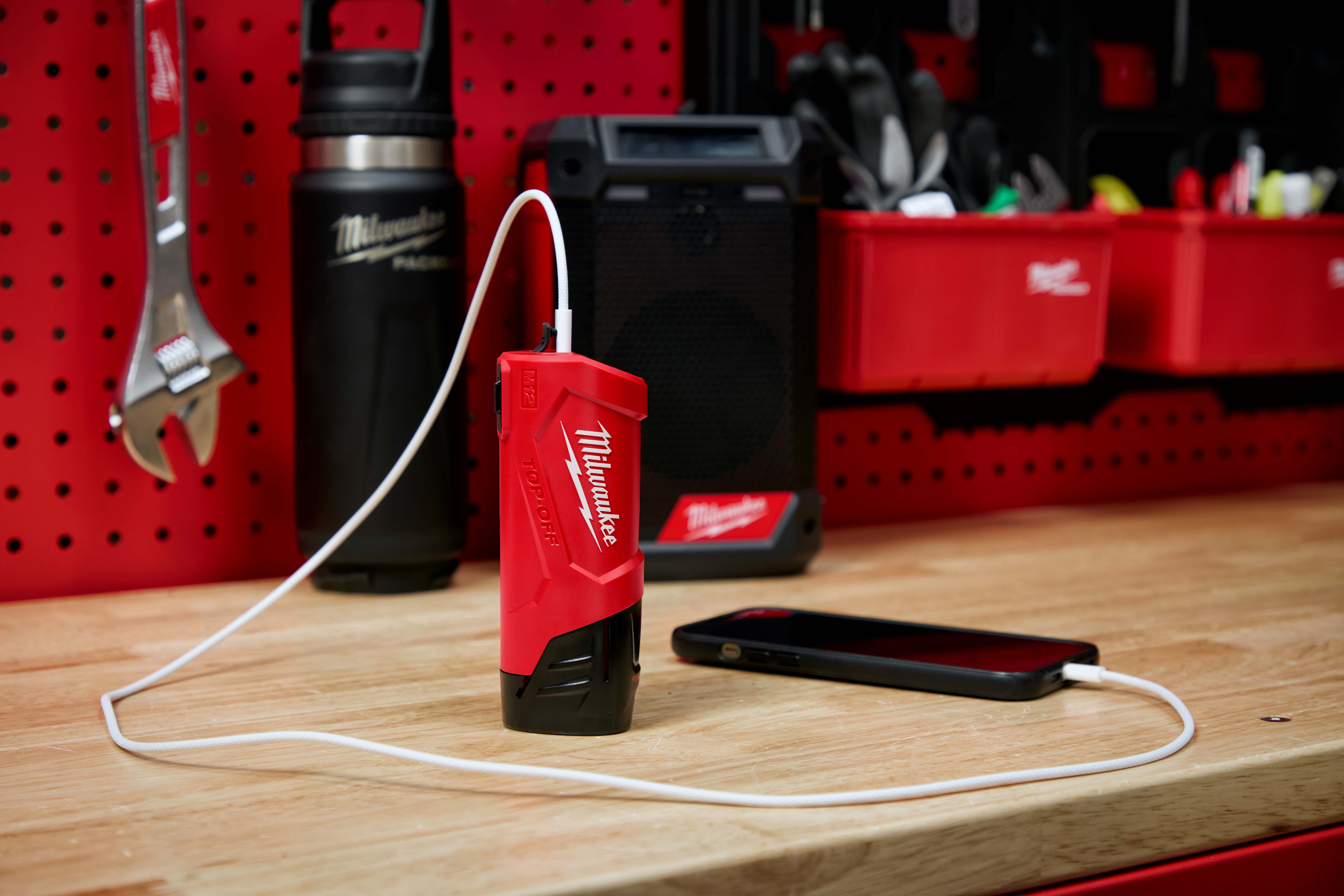 Milwaukee Tool M12 TOP-OFF Power Supply and Charger