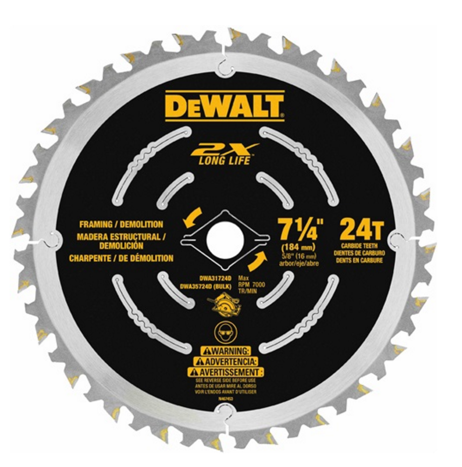 DeWalt 2X Long Life Saw Blades DeWalt 2X Long Life Saw Blades