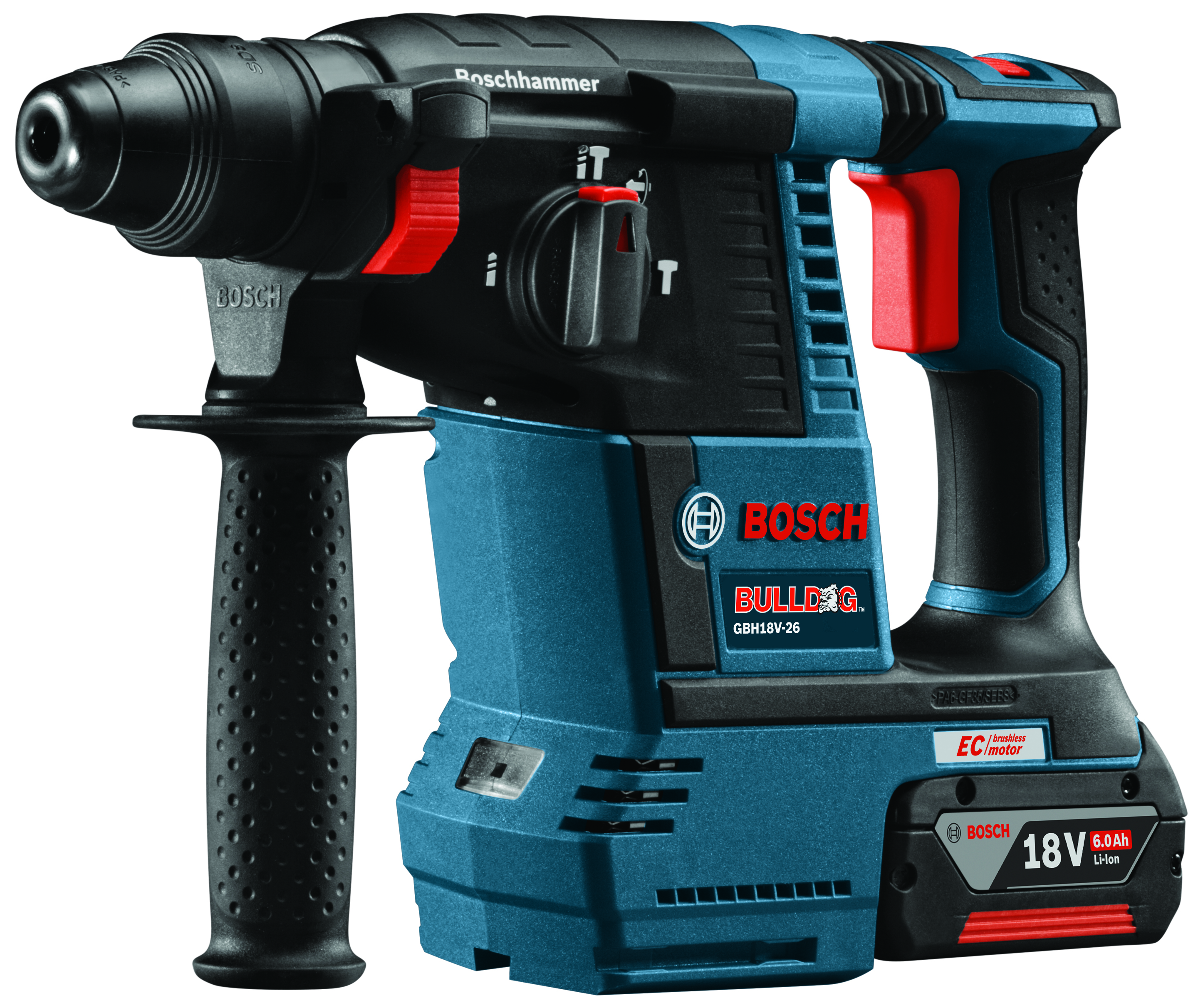 Bosch GBH18V-26 1 Inch SDS-Plus EC Brushless Rotary Hammer - Contractor ...