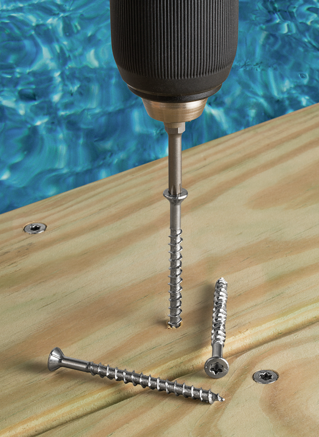 Simpson Strong-Tie Deck-Drive DWP Wood SS Screw Simpson Strong-Tie Deck-Drive DWP Wood SS Screw