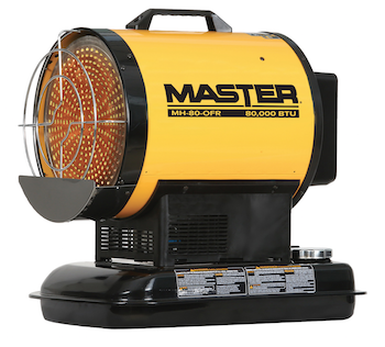 Master Diesel/Kerosene Forced Air and Radiant Heaters - Contractor Supply  Magazine