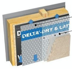 Dörken Systems DELTA-DRY & LATH 2-in-1 Rainscreen Dörken Systems DELTA-DRY & LATH 2-in-1 Rainscreen