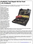 ProMAXX Tool Repair Kit for Ford 1.6L EcoBoost