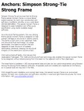 simpson strong tie framing anchors
