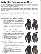 Klein Tools Journeyman Gloves
