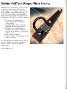 News - 2015.04.21 Safety: FallTech Ringed Plate Anchor