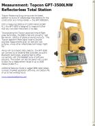 Topcon GPT-3500LNW Reflectorless Total Station
