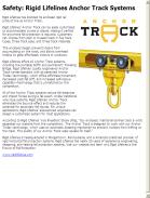 Rigid Lifelines Anchor Track Systems
