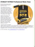 STANLEY FATMAX Professional Water Hose