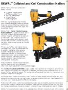 DEWALT Collated and Coil Construction Nailers