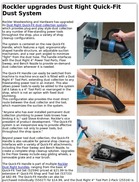 Rockler upgrades Dust Right Quick-Fit Dust System