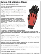 Eureka Anti-Vibration Gloves