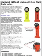 Nightstick INTRANT Intrinsically Safe Right Angle Lights