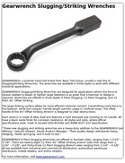 Gearwrench Slugging/Striking Wrenches