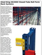 Steel King SK2000 Closed-Tube Roll Form Rack Systems