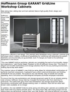 Hoffmann Group GARANT GridLine Workshop Cabinets