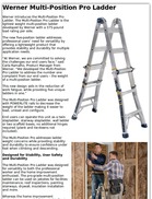 Werner Multi-Position Pro Ladder