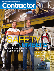 Contractor Supply Magazine, February/March 2011: ToolUp San Diego drives sales with safety