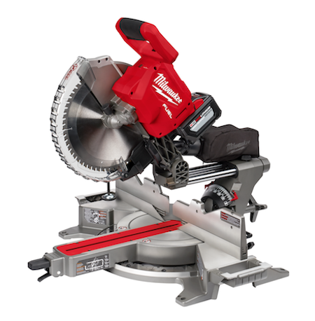 A new M18 FUEL 12-pinch Dual Bevel Sliding Compound Miter Saw with ONE-KEY tracking capability is 15 percent lighter than corded competitors and is compatible with the entire M18 system. 