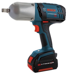 Bosch Power Tools and Accessories announces a new line of heavy-duty 18V high-torque impact wrenches designed to give users the power and durability they require, yet are the most lightweight in the category. At just 6.7 lb. with 10” head length, the IWTH180-01, HTH181-01 and HTH182-01 offer 500 ft. lb. of max torque – the highest available in 18V 