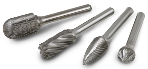 CGW-Camel Grinding Wheels offers a full line of USA-made carbide burs for metal working. Manufactured on premium automated CNC machines, CGW’s USA-made carbide burs are available in three main styles of cuts – single, double and aluminum. 