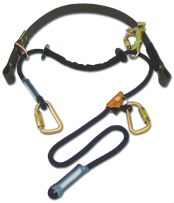 The Cynch-Lok fall restricting pole strap is the most user-friendly device of its kind, offering effortless adjustments and a unique design that will “cynch” around a pole to limit fall distances when used correctly.