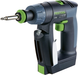 Festool's new CXS Compact Cordless Drill is now available. The CXS Compact cordless drill is the latest, and by far the smallest, extension of Festool’s Li-Ion drill platform.