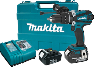 Makita's new LXPH03 18V LXT Lithium-Ion Cordless 1/2-inch Hammer Driver-Drill delivers 750 inch-pounds of Max Torque and 18% more speed
