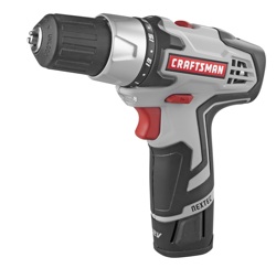 The Craftsman NEXTEC Drill/Driver boasts an all new two-speed gear box allowing the user to conveniently switch from hi-speed/hi-torque for proper applications.