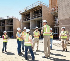 Officials say more than $1 billion in projects — including new housing, administrative buildings and infrastructure — are under way and employing about 10,000 people in construction at Camp Pendleton.