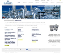 EGS Electrical Group, a business unit of Emerson Industrial Automation, is strengthening its unified vision by launching a new website
