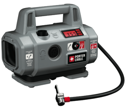 The Porter-Cable 18 Volt High-Pressure/High-Volume Inflator – PCC583B