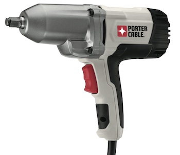 Porter-Cable announces its new 7.5 Amp 1/2 Inch Impact Wrench with Hog Ring Anvil, the model PCE210.