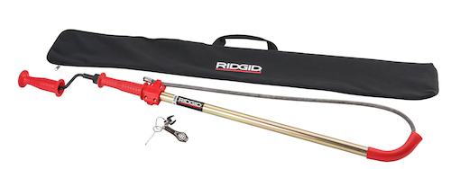 How to Use RIDGID K-6P Toilet Auger 