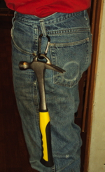 Ranch Hand Tools' 18-ounce All-Purpose Hammer features a light-weight comfort-grip handle.