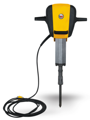 Wacker Neuson's new EH 65/120 electric breaker exceeds the leading competitor's electric breaker in power to weight ratio and percussion rate. 