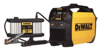DEWALT introduces its first Portable Stick & TIG Welder (DCW100K), which can be operated in cordless mode for maximum convenience or easily plugged into a 20 Amp circuit or generator.