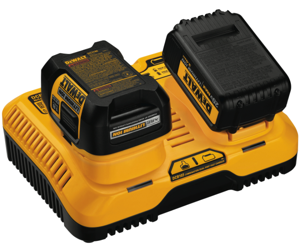 Charging gets smarter too, with the new DeWalt Combination Dual Port Fast Charger, model DCB103.