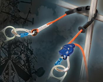 The FallTech TowerClimber Rope Positioning Lanyard is a durable positioning device for a variety of locations where the worker needs to have their hands free and available to complete the job.