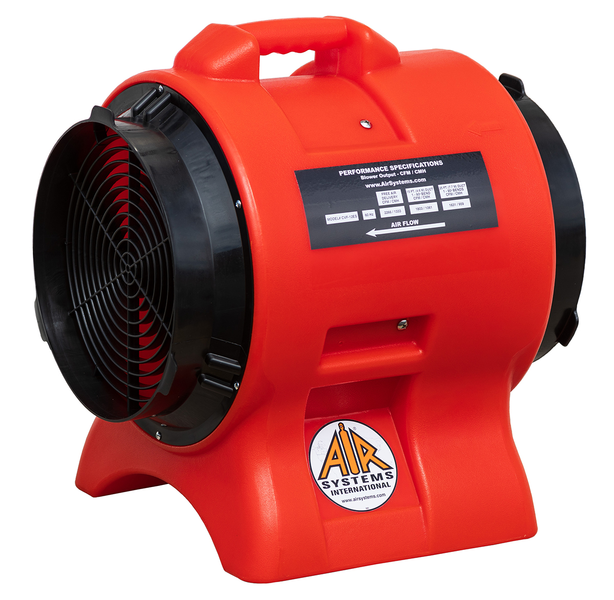 Air Systems 12-inch Easy-Stack In-Line Axial Fan