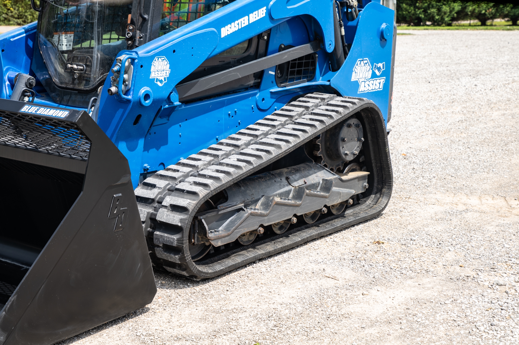 Blue Diamond Attachments Rubber Tracks