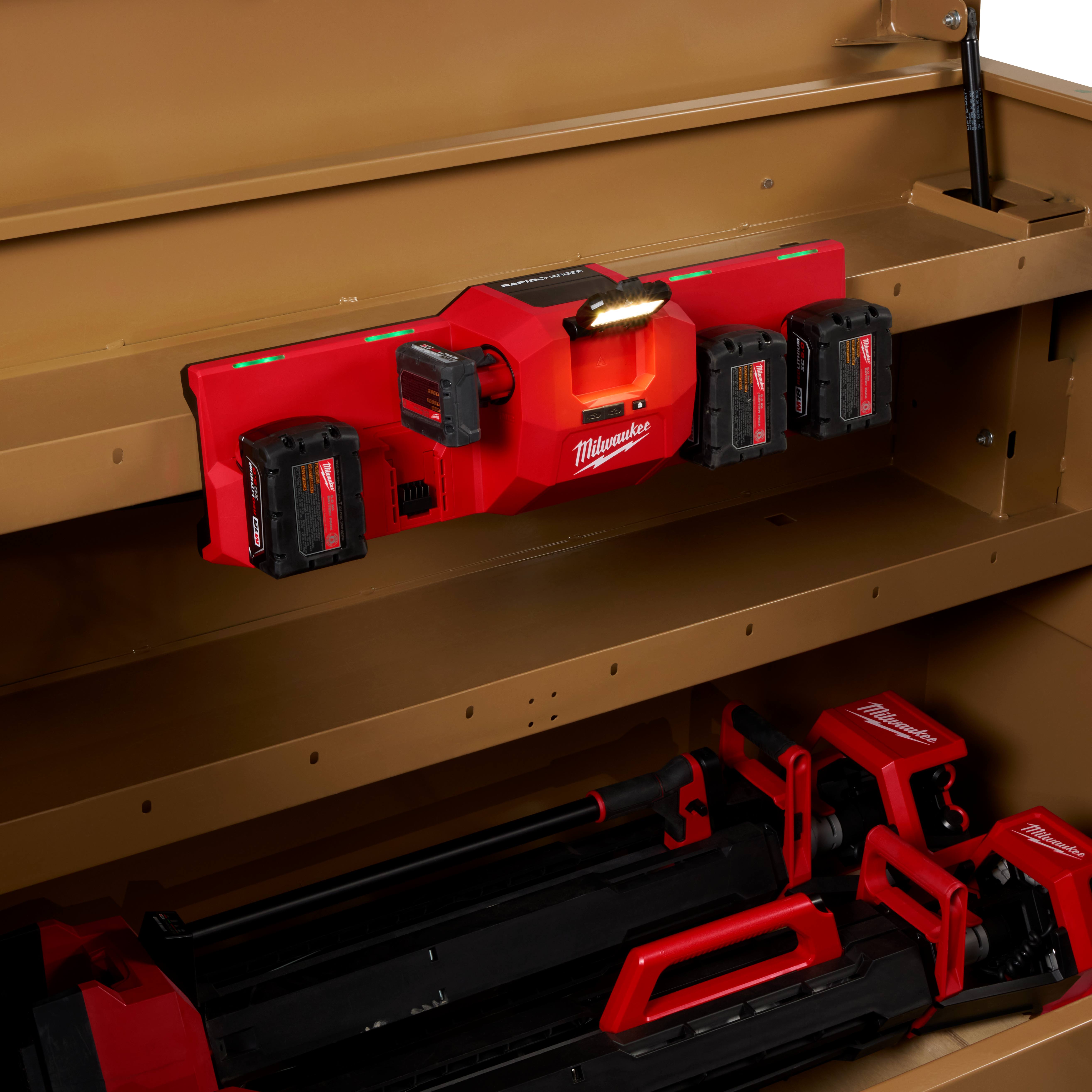 Milwaukee Tool M18 and M12 Gangbox Rapid Charger