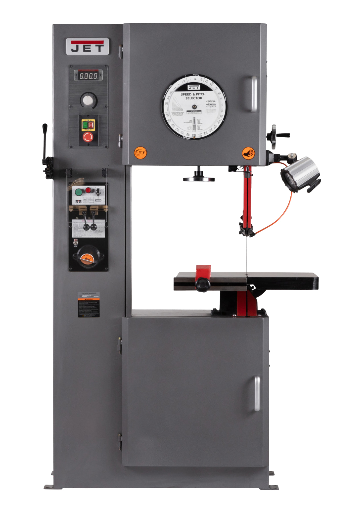 JET 18-Inch Continuous Variable Speed Vertical Bandsaw JET 18-Inch Continuous Variable Speed Vertical Bandsaw