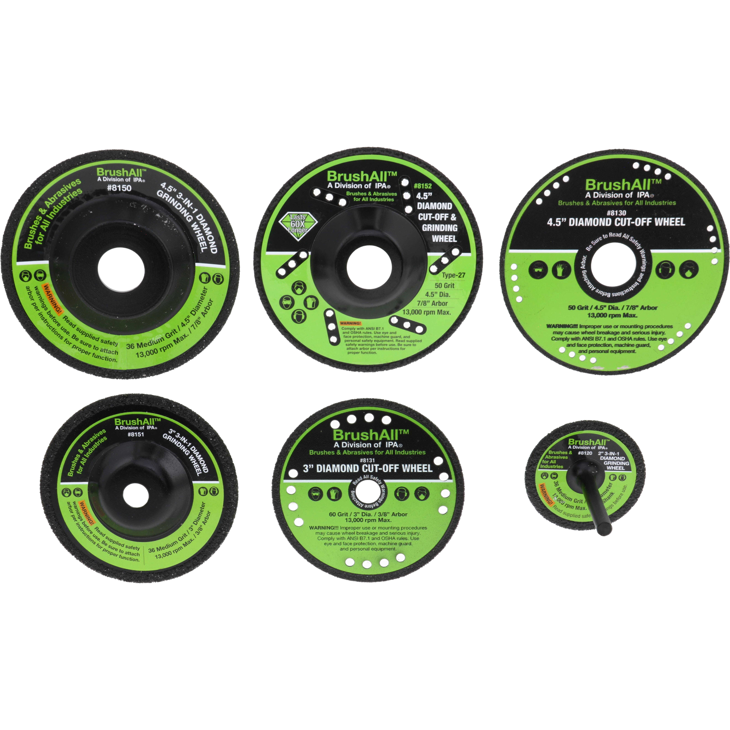 IPA BrushAll Diamond Grinding Wheels IPA BrushAll Diamond Grinding Wheels