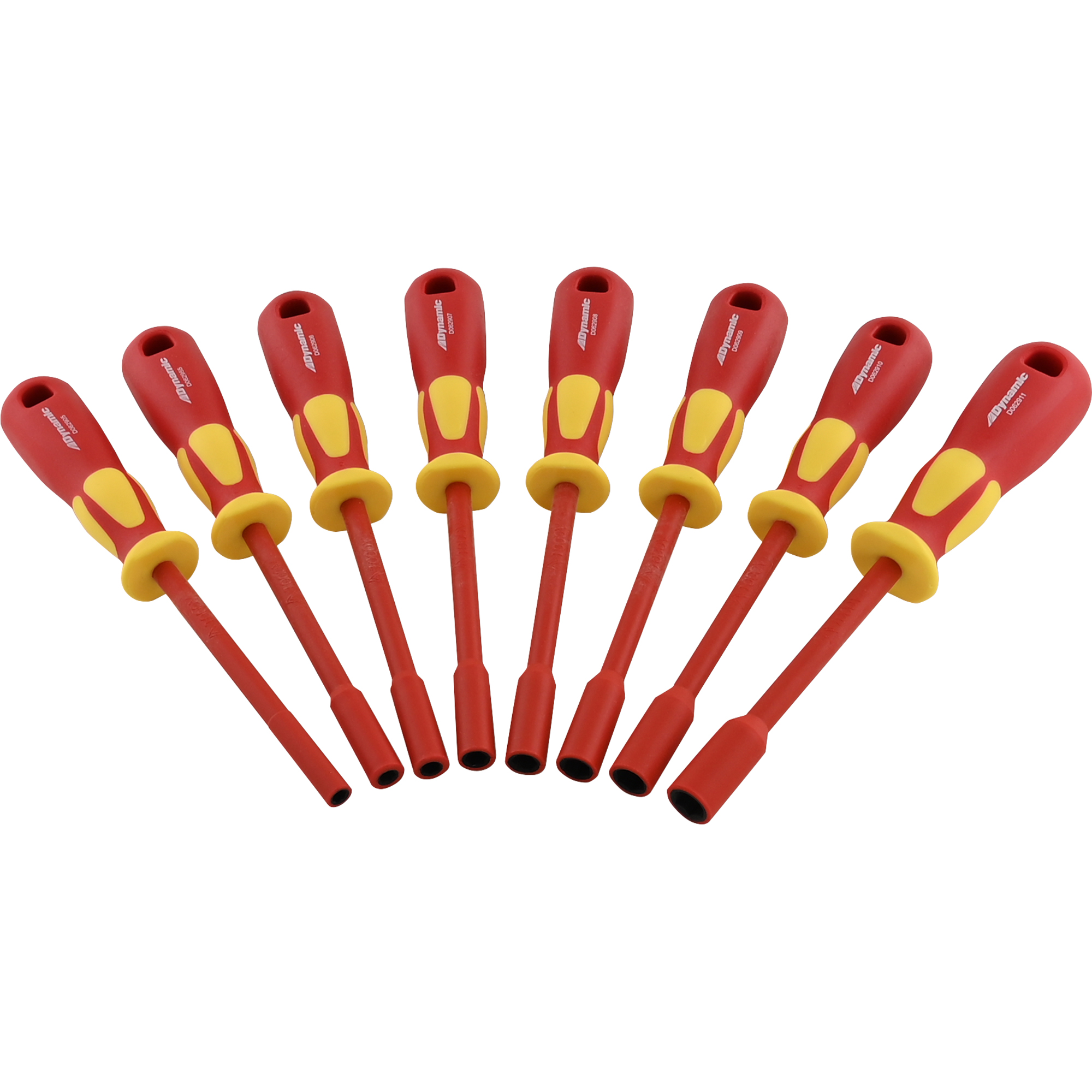 Dynamic 8-Piece Metric Insulated Nut Drive Set
