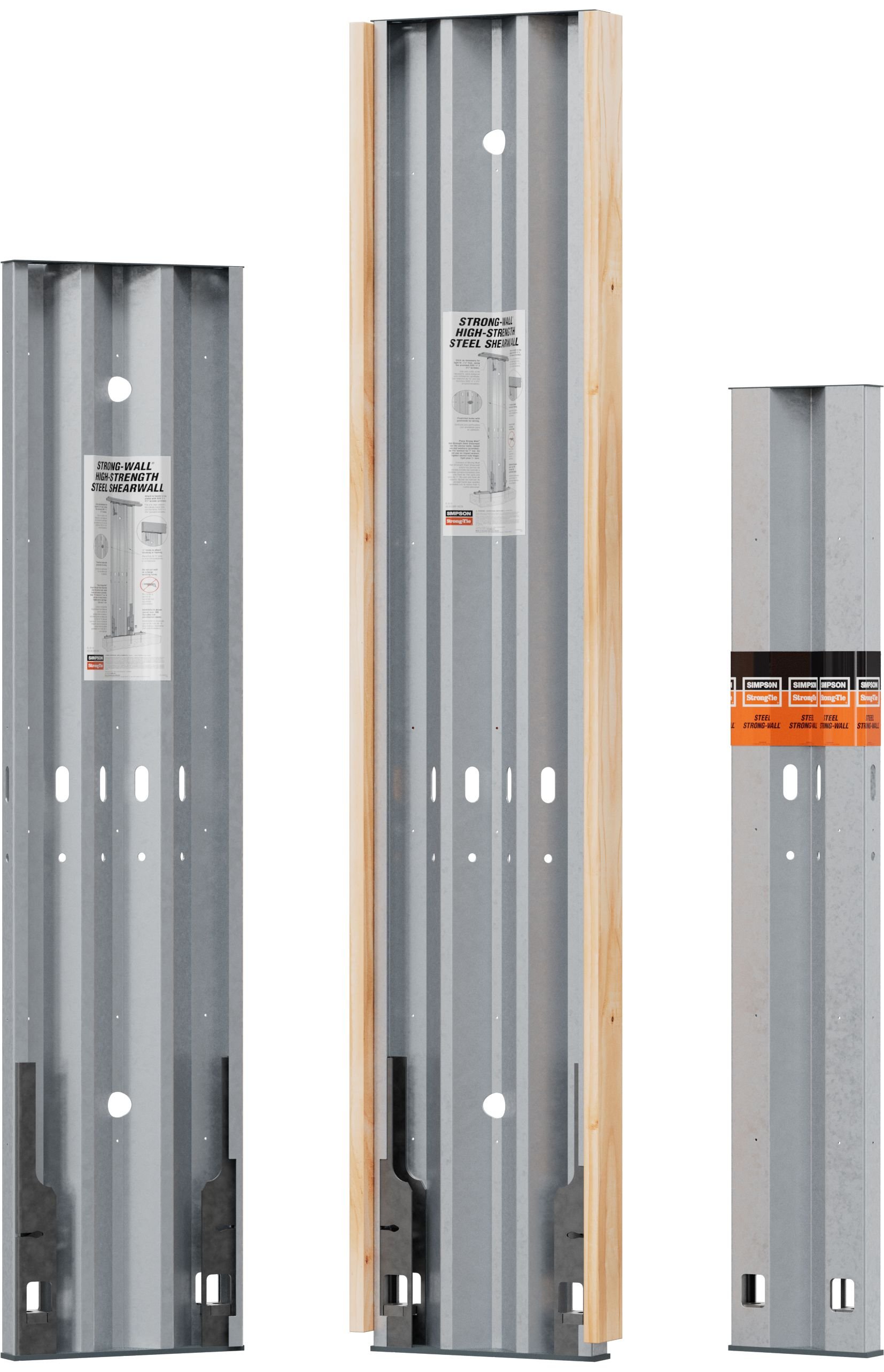 Simpson Strong-Tie Strong-Wall High-Strength Steel Shearwall 