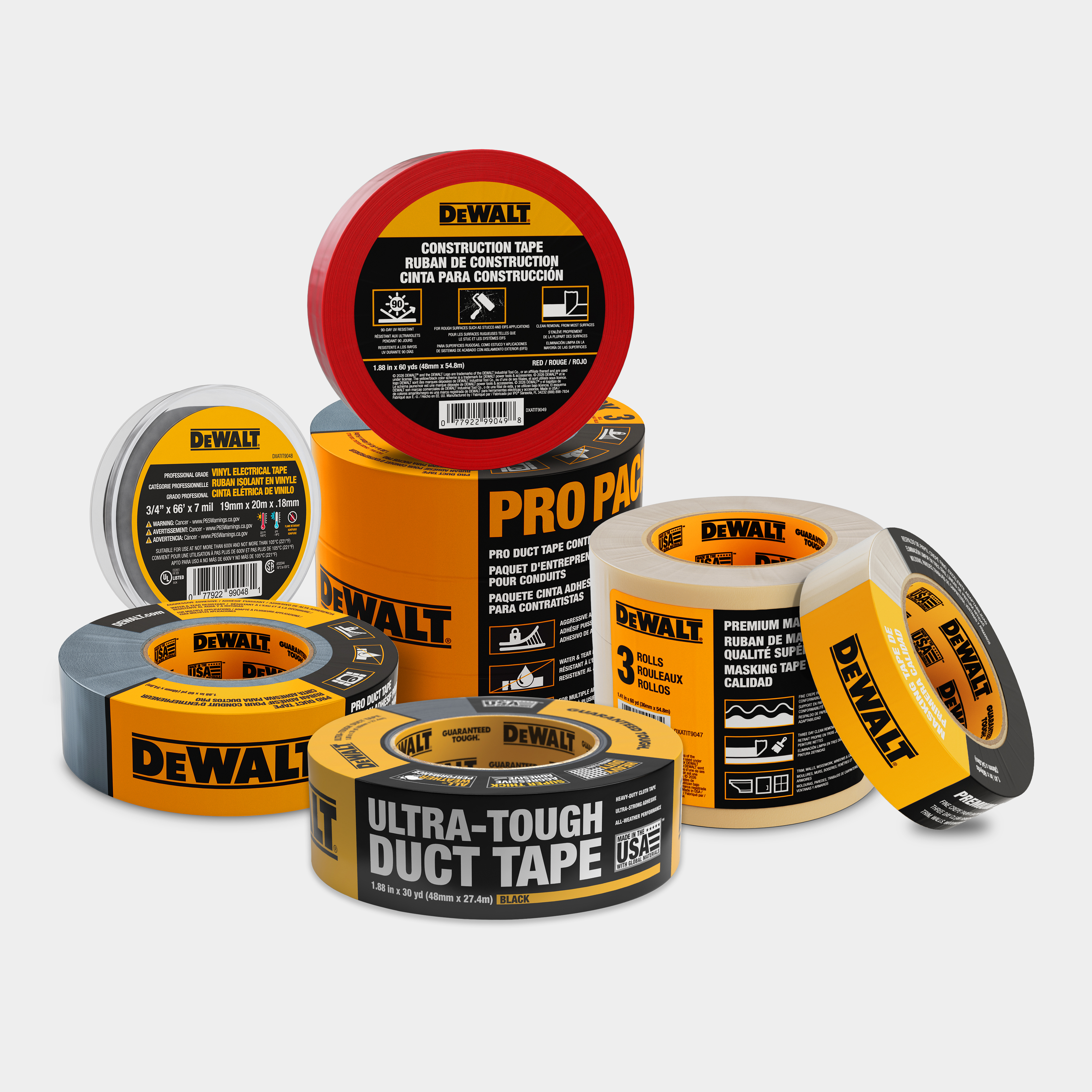 DEWALT Heavy-Duty Adhesive Tape