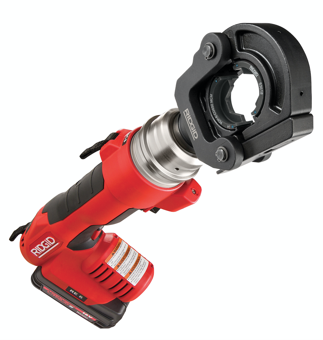 RIDGID RE 6 Electrical Tool and LR-60B Crimp Head - Contractor Supply ...
