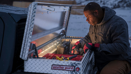 Weather Guard Lighted Truck Box with PowerSync Technology - Contractor ...