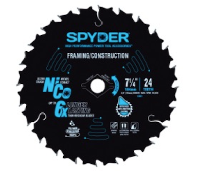Spyder Products NiCo Circular Saw Blades Spyder Products NiCo Circular Saw Blades